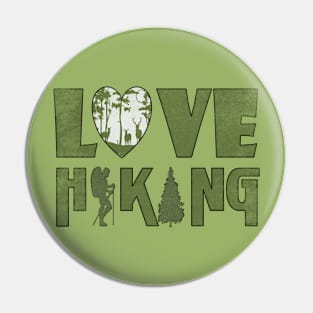 Love Hiking Pin