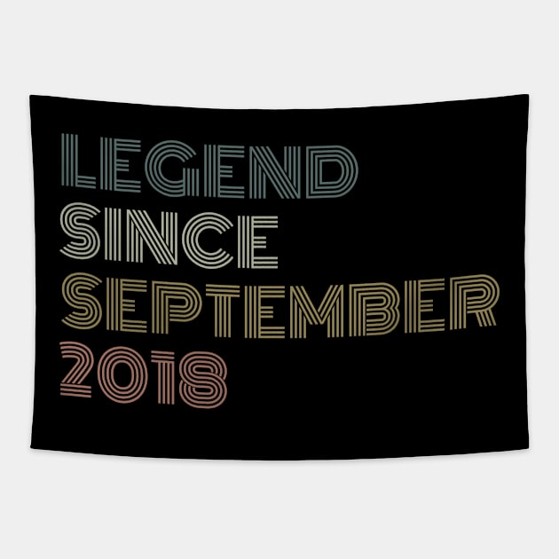 Legend Since September 2018 Tapestry by HandrisKarwa
