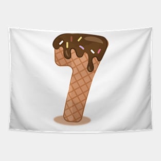 Ice cream number 7 Tapestry