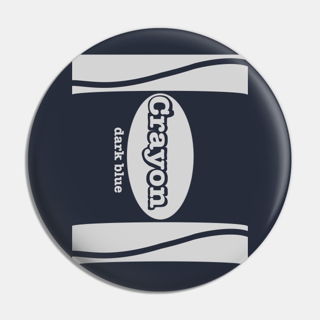 Color Dark Blue Pin by TonTomDesignz