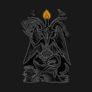 Baphomet the Sabbatic Goat | Solve et Coagula T-Shirt