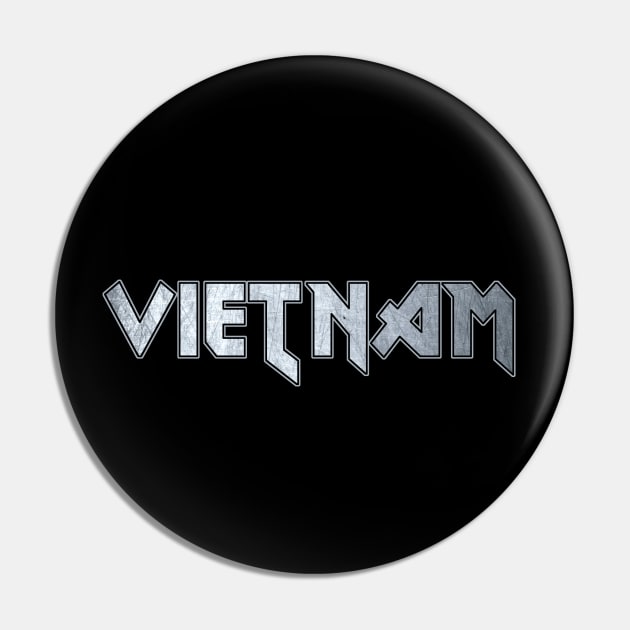 Heavy metal Vietnam Pin by KubikoBakhar