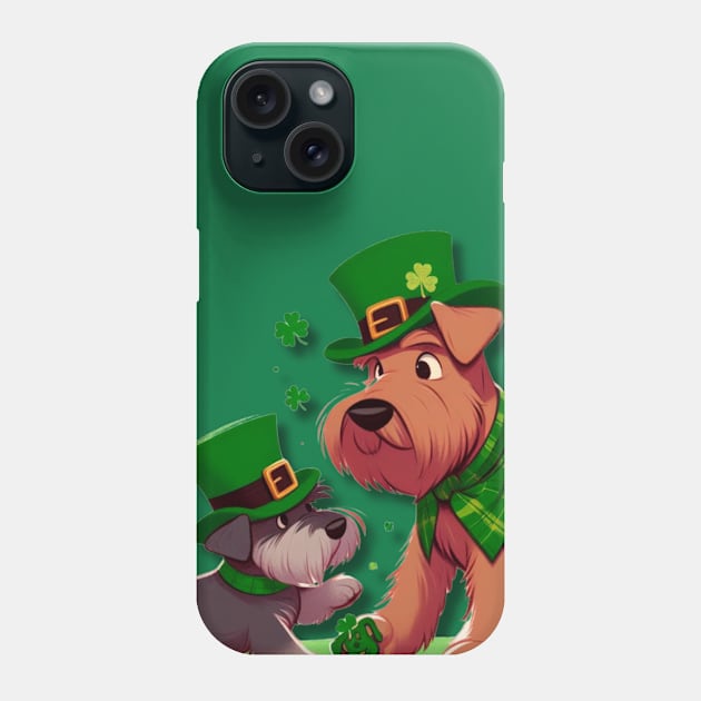 Brothers at First Signt : Rex and Jack part 1 Phone Case by Furbabies art