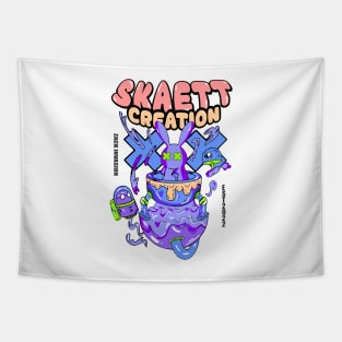 Skaett Creation Zack Invasion Est 2022 Tapestry