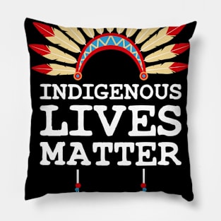 Indigenous Lives Matter Pillow