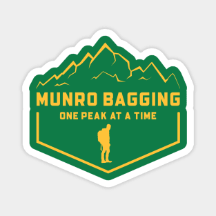 Munro Bagging: One Peak at a Time Magnet