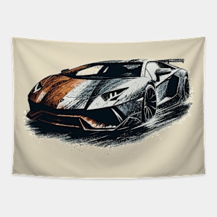 Lamborghini aventador Tapestry