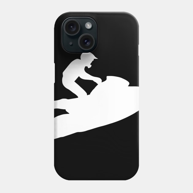 Jumping Jet Ski Phone Case by Ramateeshop