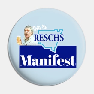 Reschs Pilsener - Democracy Manifest Pin