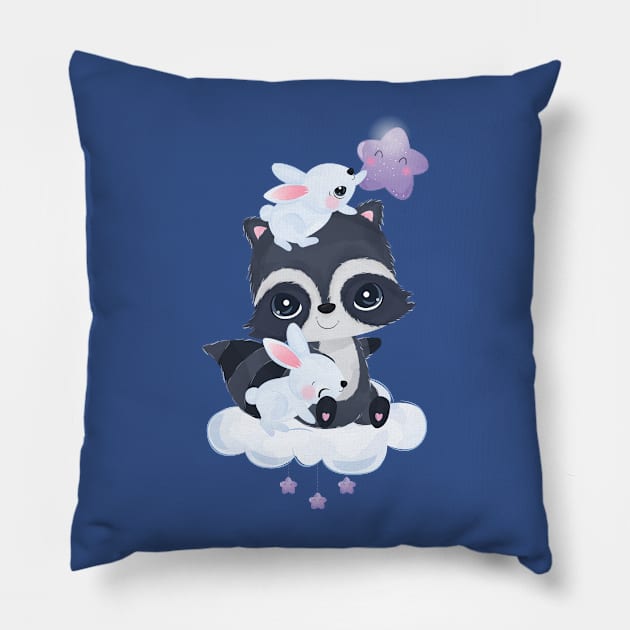 Animals Pillow by O2Graphic