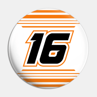 AJ Allmendinger #16 2024 NASCAR Design Pin