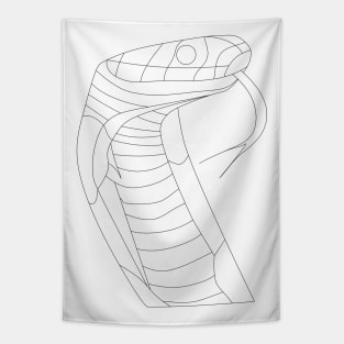 snake viper ecopop Tapestry