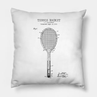 TENNIS RACKET patent Pillow