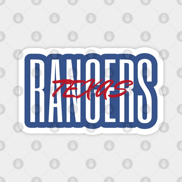 TEXAS RANGERS Magnet by Lolane