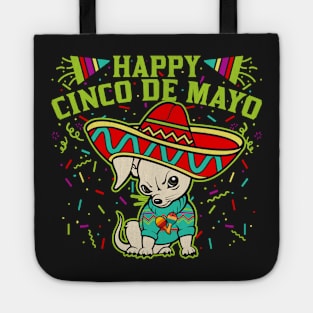 Cinco De Mayo Chihuahua Tote