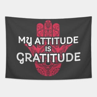 My Attitude is Gratitude Tapestry