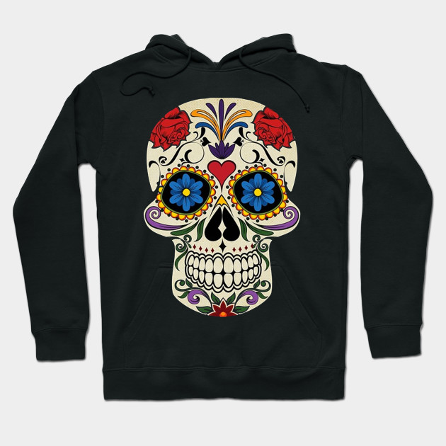 Beautiful Sugar Skull Tee Design Mens Sugar Skull Apparel
