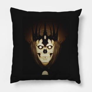 Crowned Skull Pillow