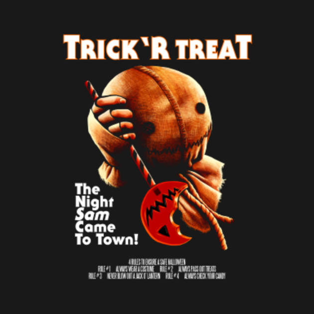 Trick 'r Treat Halloween Mashup - Cute - T-Shirt | TeePublic