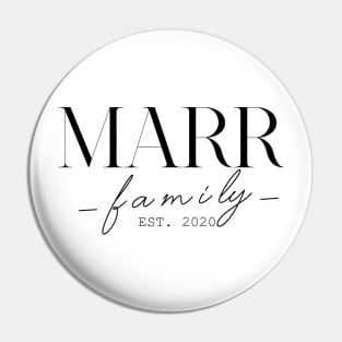 Marr Family EST. 2020, Surname, Marr Pin