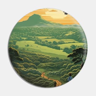 Kenya, Travel Poster Pin