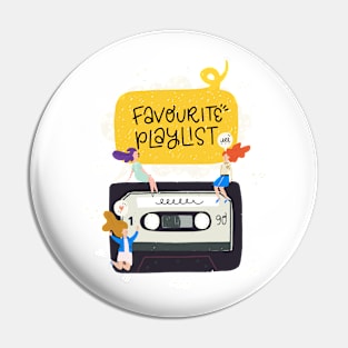 Favourite Playlist Pin