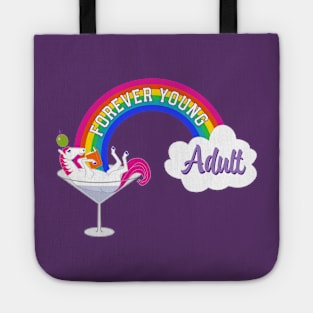 Forever Young Adult Official Logo Tote