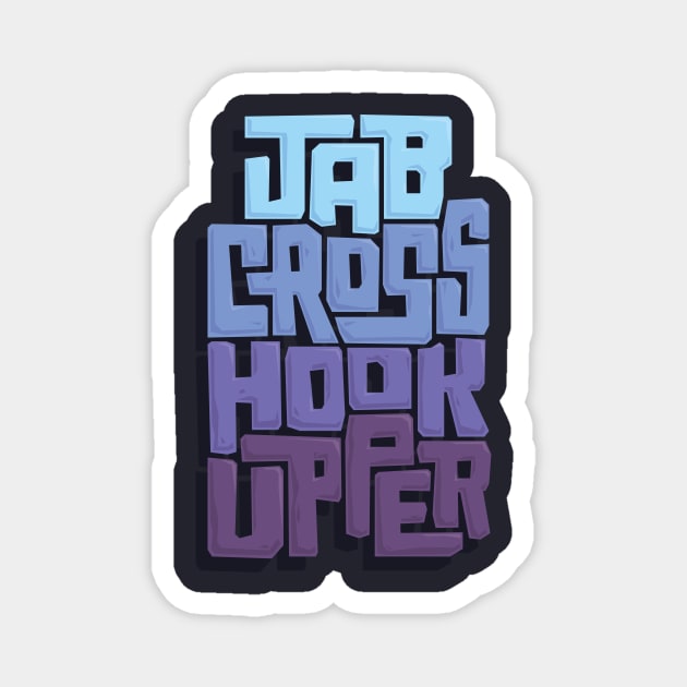 Jab Cross Hook Upper Magnet by polliadesign