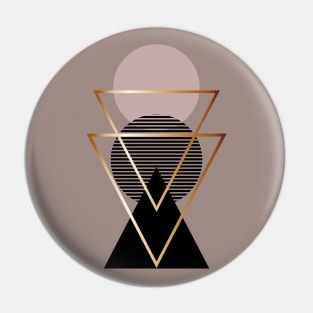 Abstract Shapes  | Minimalist Design Pin