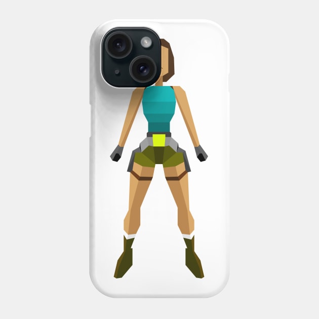 Lara Croft Phone Case by Scanline