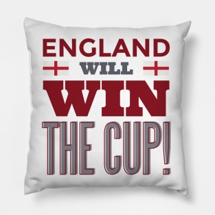 England will win the cup Pillow