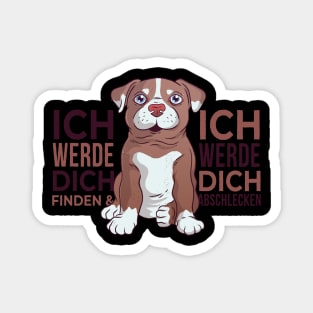 Niedlicher Pitbull Magnet