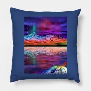 Aurora Northern Lights Pillow