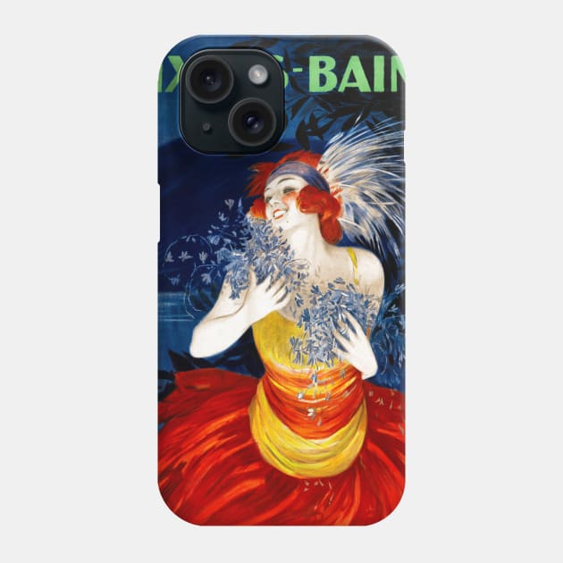 Vintage Travel Poster France Aix les Bains Phone Case by vintagetreasure