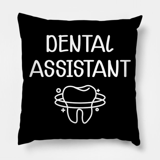 Dental Assistant Pillow by KC Happy Shop