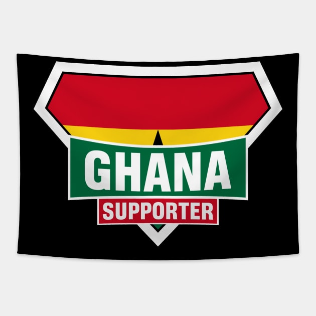 Ghana Super Flag Supporter Tapestry by ASUPERSTORE