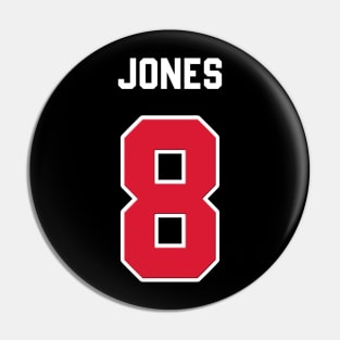 Jones 8, New York Giants Pin