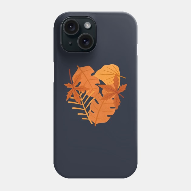 autumn heart Phone Case by Karyavna