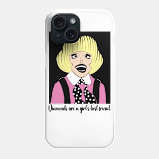 CAROL CHANNING FAN ART Phone Case