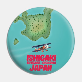 Ishigaki Japan map Pin