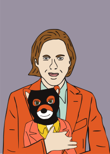 Wes Anderson Magnet