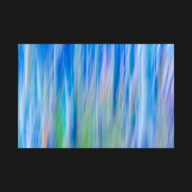 Springtime Aspen Forest Abstract by Amy-K-Mitchell