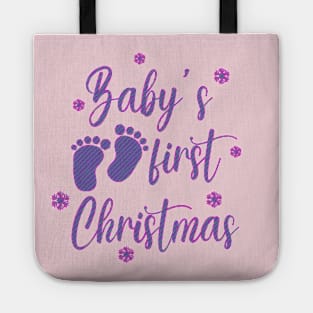 Baby’s first Christmas Tote