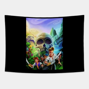 Monkey Island Art Tapestry