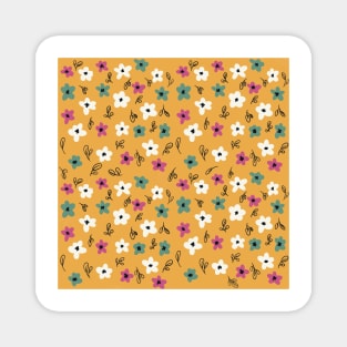 Flower Pattern Magnet