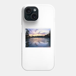 Ice in the Cove or No Boating Today Phone Case