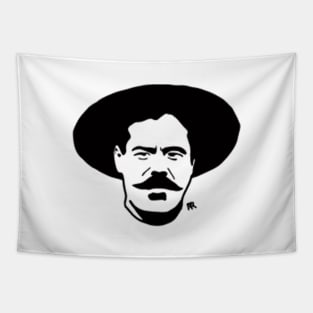 Pancho Villa in Digital Tapestry