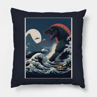 Kanagawa Monster Pillow