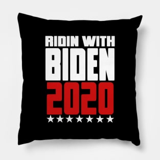 RIDIN WITH BIDEN Pillow