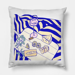 Copy of Blue and white picnic Pillow